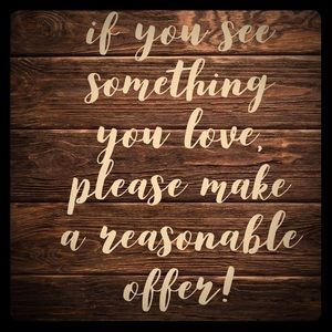 Please view entire post before making offers 🥂